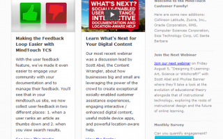 MindTouch, Inc. | Newsletter