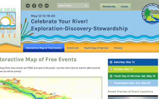 San Diego River Days Web Design | SDRPF