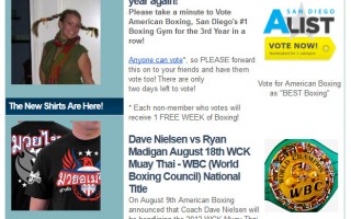 American Boxing | Newsletter